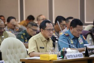 FOTO 11 Juli_Menteri Dalam Negeri (Mendagri) Muhammad Tito Karnavian selaku Kepala Badan Nasional Pengelola Perbatasan (BNPP)