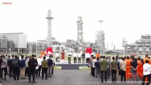 FOTO 24 Nov_Presiden Joko Widodo (Jokowi) akhirnya meresmikan proyek kilang gas raksasa Tangguh Train 3 di Papua Barat, Jumat (24112023). istimewa