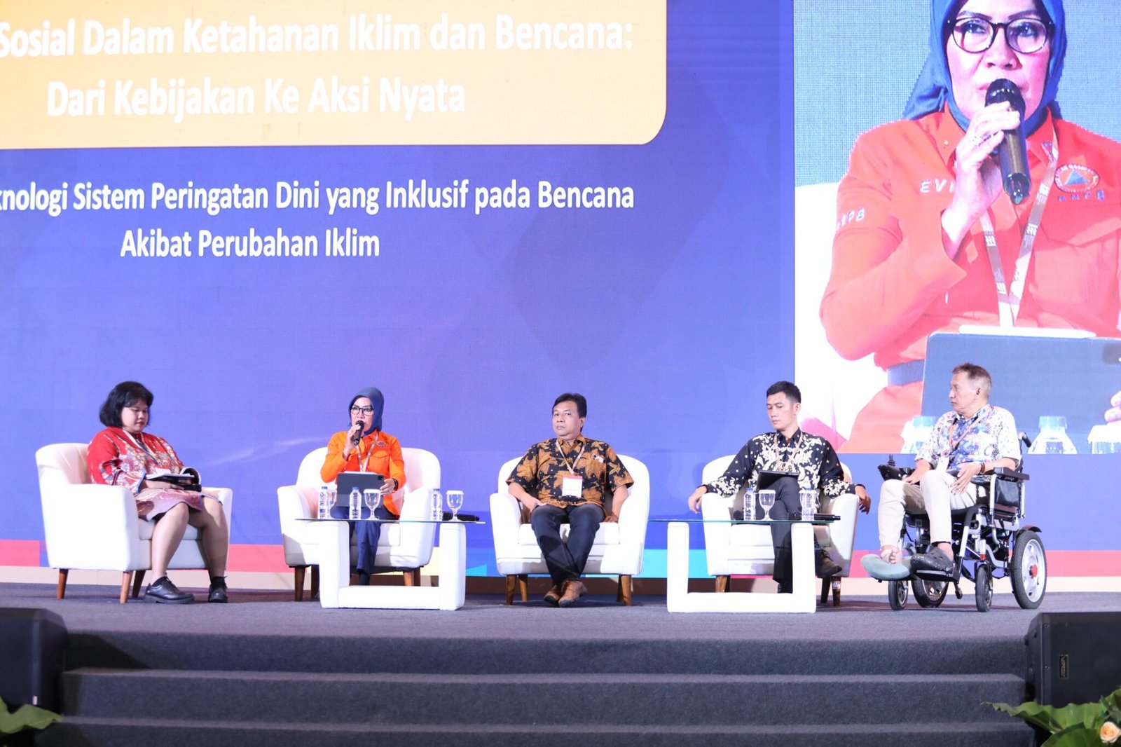 FOTO 12 Sept_Seminar bertajuk Inklusi Sosial Dalam Ketahanan Iklim dan Bencana Dari Kebijakan ke Aksi Nyata di Hall B3, JIExpo Kemayoran, Jakarta. bnpb