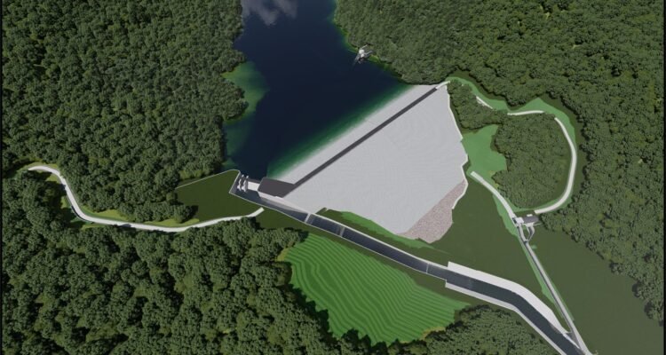 FOTO 25 Sept_PT Hutama Karya (Persero) mencatat kemajuan signifikan pembangunan Bendungan Cijurey yang pada pekan ketiga September telah mencapai 41%. dok. hutamakarya