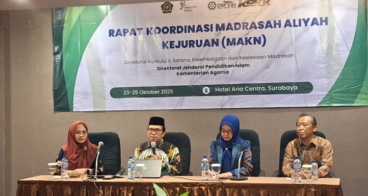 FOTO 27 Okt_Rapat Koordinasi Madrasah Aliyah Kejuruan Negeri (MAKN). (dok. kemenag)