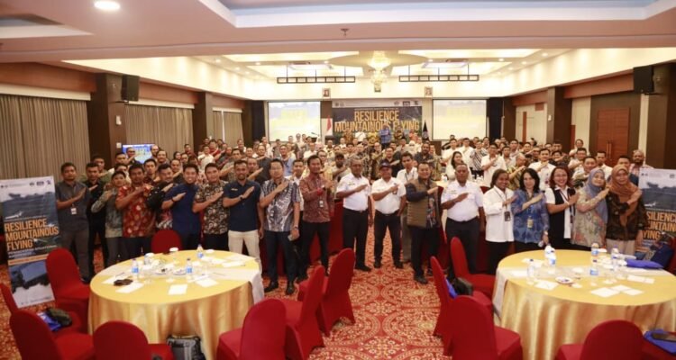 FOTO 7 Okt_Pertemuan tahunan Mountainous Safety Meeting ke-XII di Sentani, Jayapura, Papua. (dok. hubudkemenhub) 2