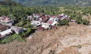 FOTO 19 Nov_Foto udara wilayah terdampak longsor di Desa Pandanrum, Kecamatan Pandanarum, Kabupaten Banjarnegara. (dok. bnpb)