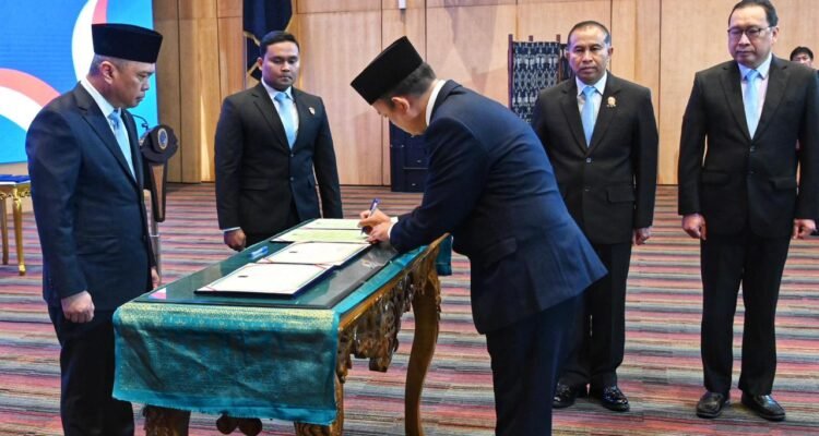 FOTO 3 Nov_Pelantikan Prof. Teuku Faisal Fathani sebagai Kepala Badan Meteorologi, Klimatologi dan Geofisika (BMKG) 3