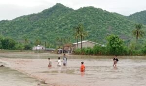 FOTO 30 Nov_Kondisi banjir yang melanda Kabupaten Bima, Provinsi Nusa Tenggara Barat. (dok.bpbdkabupatenbima)
