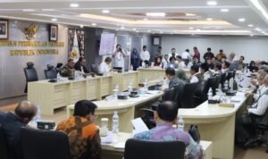 FOTO 5 Nov_Suasana rapat dengar pendapat Badan Nasional Penanggulangan Bencana (BNPB) dan Dewan Perwakilan Daerah