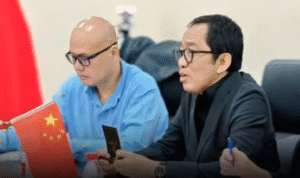 FOTO 9 Nov_Wakil Menteri Perindustrian Faisol Riza saat bertemu dengan Asosiasi Perusahaan Drone di Tiongkok