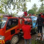 FOTO 13 Des_Proses pengisian armada distribusi air bersih untuk masyarakat di depo pengisian Perumda Tirta Anai, Sungai Durian Tungka, Kecamatan VII Koto Sungai Sariak