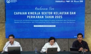 FOTO 16 Des_Konferensi pers mengenai ekspor sektor perikanan di Indonesia. 9dok. kkp.go.id)