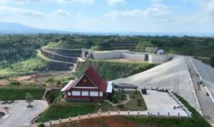 FOTO 23 Des_Pengembangan Waduk (impounding) Bendungan Leuwikeris yang berada di Kabupaten Tasikmalaya dan Kabupaten Ciamis, Provinsi Jawa Barat. (dok. pu.go.id