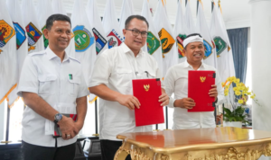 FOTO 29 Des_Penandatanganan Nota Kesepakatan Sinergi antara Pemprov Jabar dan Badan Riset dan Inovasi Nasional (BRIN) di Bale Pakuan, Kota Bandung. dok. jabarprov.go.id