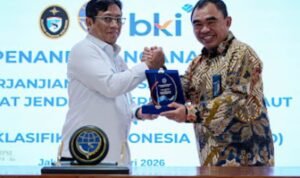 FOTO 12 Jan_Penandatanganan Perjanjian kerja Sama (PKS) antara Direktorat Jenderal Perhubungan Laut 2 INI