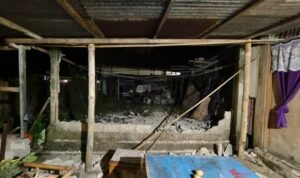 FOTO 12 Jan_Sejumlah bangunan mengalami kerusakan akibat gempa bumi di Kabupaten Kepulauan Talaud, Sulawesi Utara. dok