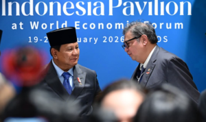 FOTO 24 Jan_Presiden Prabowo Subianto dan Menteri Koordinator Bidang Perekonomian Airlangga Hartarto.