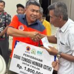 FOTO 29 Jan_Penyaluran DTH untuk tiga bulan yang diberikan kepada keluarga terdampak di Kabupaten Aceh Tamiang, Provinsi Aceh