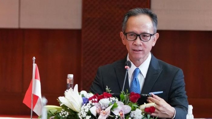 FOTO 30 Jan_Ketua Komisioner Otoritas Jasa Keuangan (OJK) Mahendra Siregar mengundurkan diri dari jabatannya. (dok. kemenlu