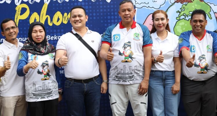 FOTO 12 Febr_Kegiatan penanaman pohon di kawasan Lagoon Avanue Mall Bekasi dalam rangka Peringatan Bulan Keselamatan dan Kesehatan Kerja (K3) Nasional Tahun 2026