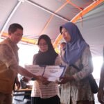 FOTO 15 Febr_Penyerahan hunian sementara (huntara) kepada warga Kampung Serempah, Kecamatan Ketol, Kabupaten Aceh Tengah, Provinsi Aceh,