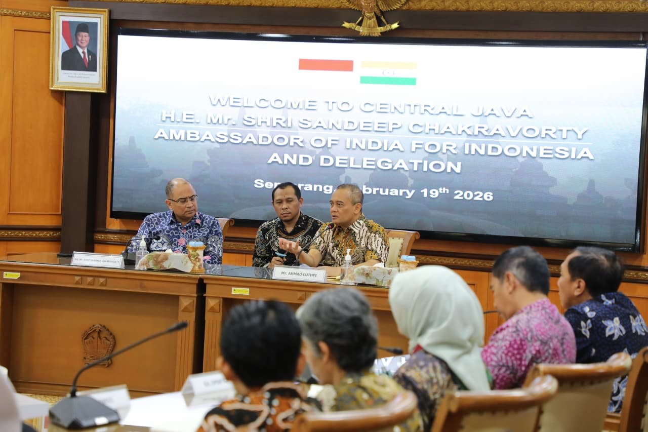 FOTO 20 Febr_Para pengusaha asal negara India mendapatkan tawaran untuk bisa berinvestasi ke Provinsi Jawa Tengah. dok. jatengprov