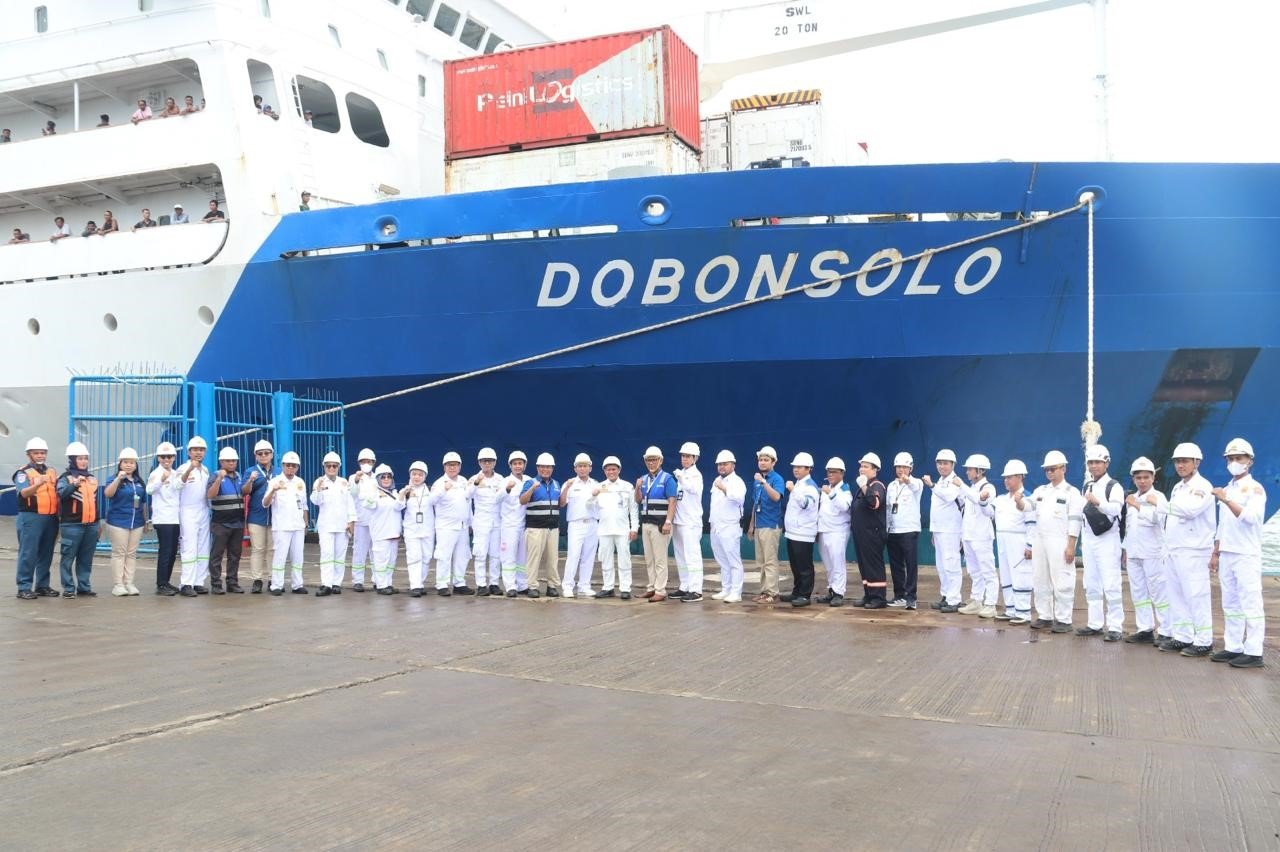 FOTO 21 Febr_Kegiatan uji petik kelaiklautan kapal penumpang di Pelabuhan Makassar. (dok. hublakemenhub