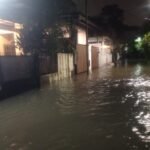 FOTO 21 Febr_Kondisi saat banjir menggenangi sejumlah titik di Kota Tangerang Selatan, Provinsi Banten. dok. bpbdkota