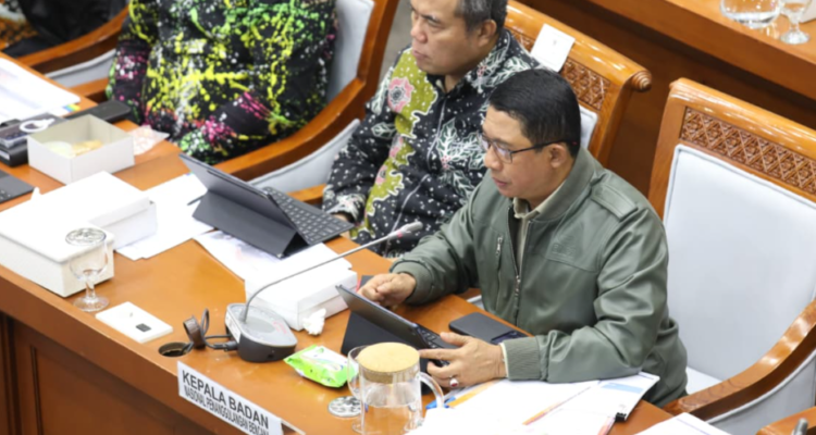 FOTO 5 Febr_Rapat kerja (raker) Komisi VIII DPR dengan Menteri Sosial, Kepala BNPB, Kepala BPKH dan Baznas di Gedung Nusantara DPR,, Jakarta