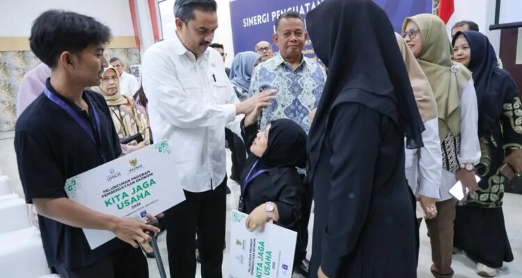 FOTO 13 Maret_Menteri Usaha Menengah, Kecil dan Mikro (UMKM) Maman Abdurrahman saat memberikan motivasi dan penguatan