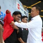 FOTO 13 Maret_Saat pelepasan tim CNN Indonesia Go Mudik di Jakarta. dok. kemenhub