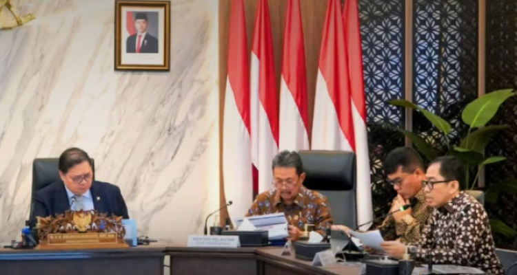 FOTO 14 Maret_Rapat Koordinasi Terbatas membahas pengaturan ketentuan ekspor dan impor produk pangan