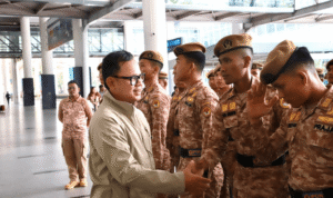 FOTO 14 Maret_Wakil Menteri Dalam Negeri (Wamendagri) Bima Arya Sugiarto bersama para praja Institut Pemerintahan Dalam Negeri (IPDN). dok. kemendagri