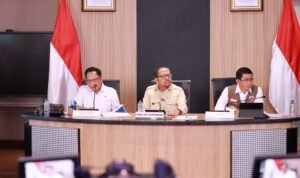 FOTO 26 Maret_Konferensi Pers Percepatan Rehabilitasi dan Rekonstruksi Pascabencana Sumatra. dok. bnpb