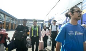 FOTO 26 Maret_Memberangkatkan peserta arus balik Mudik Gratis Angkutan Jalan 2026 dari 12 kota. dok. hubdatkemenhub 2