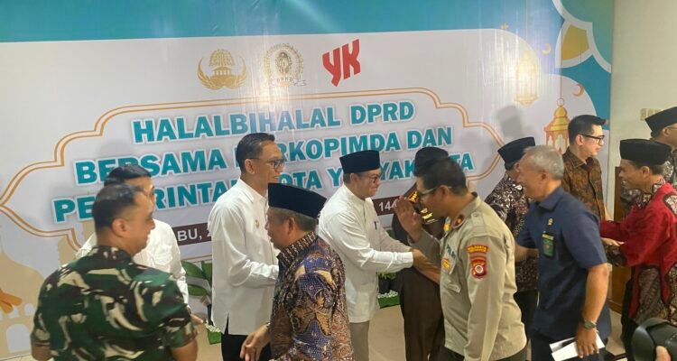 FOTO 26 Maret_acara Syawalan Halal Bihalal 1447 Hijriah bersama DPRD Kota Yogyakarta di Kantor DPRD Kota Yogyakarta. jogjakota.go.id