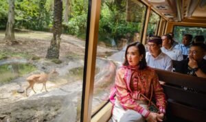 FOTO 27 Maret_Kunjungan Menteri Pariwisata Widiyanti Putri Wardhana di destinasi wisata Taman Safari Bali