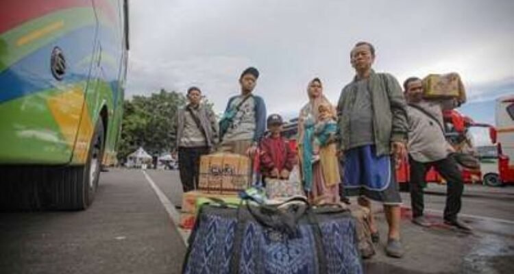 FOTO 27 Maret_Para pemudik dari wilayah Provinsi Jawa Barat. dok. jabarprov.go.id