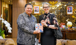 FOTO 29 Maret_Pertemuan Menteri Koordinator Bidang Perekonomian Airlangga Hartarto dengan Chair of