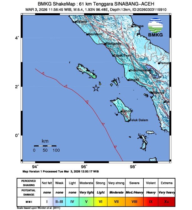 FOTO 3 Maret-gempa INI