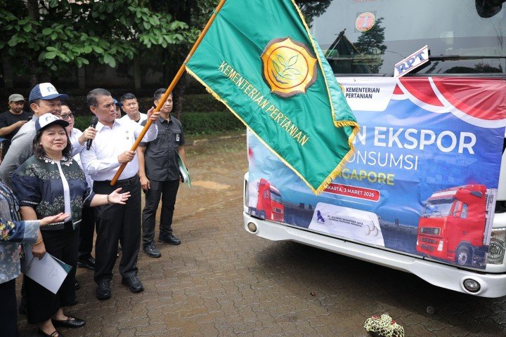 FOTO 4 Maret_Pelepasan ekspor 545 ton produk unggas senilai Rp18,2 miliar ke Singapura, Jepang dan Timor Leste secara bertahap. dok. pertanian.go.id