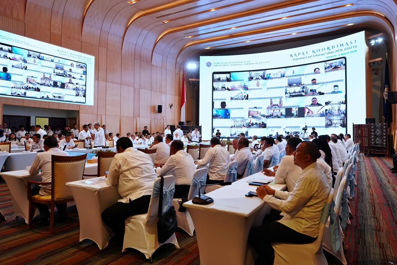 FOTO 4 Maret_Rapat Koordinasi Angkutan Laut Lebaran 2026 di Kantor Pusat Kementerian Perhubungan, Jakarta. dok. kemenhub 1