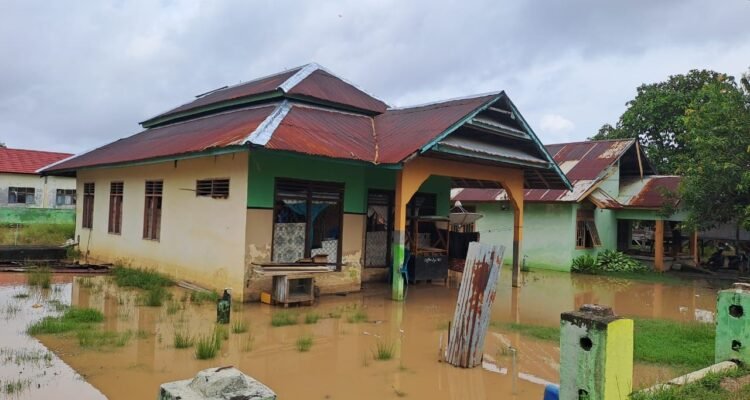 FOTO 8 Maret_Kondisi banjir di wilayah Kabupaten Bima, Provinsi Nusa Tenggara Barat. bpbd