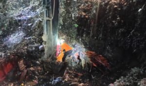 FOTO 9 Maret_Longsor terjadi di Zona 4 TPA Bantargebang, Kota Bekasi