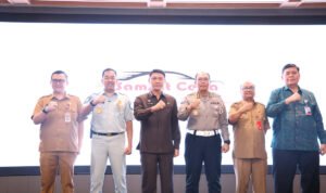 FOTO 1 April_Peluncuran aplikasi Samsat Ceria sebagai inovasi layanan digital mempermudah pembayaran pajak kendaraan bermotor di Provinsi Banten. bantenprov