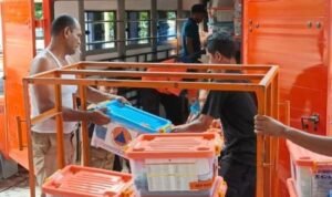 FOTO 10 April_BPBD Kabupaten Flores Timur dan Tim gabungan gempa ini ini