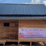 FOTO 12 April_Bangunan rumah sementara (huntara) untuk korban bencana di Aceh, Sumatra Utara dan Sumatra Barat. dok. kemendagri