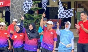 FOTO 13 April_Grand Launching Blue Ocean Minang Run (BOM Run) 2026 yang digelar di Gedung Youth Center Padang. dok padang.go.id