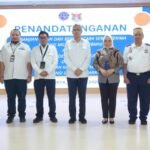 FOTO 13 April_Penandatanganan Naskah Perjanjian Hibah dan Berita Acara Serah Terima (BAST) Barang Milik Negara (BMN) kepada Pemkab Mamuju, Prov Sul bar