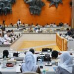 FOTO 13 April_Rapat Kerja (Raker) Evaluasi Pelaksanaan Infrastruktur dan Layanan Transportasi Arus Mudik dan Balik Lebaran di Gedung DPR Senayan Jakarta. 1