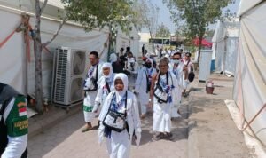 FOTO 15 April_Jemaah haji dari Indonesia di tanah suci. (dok. haji.go.id