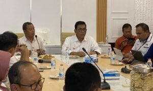 FOTO 16 April_Wakil Wali Kota Yogyakarta, Wawan Harmawan dalam pertemuan dengan Asosiasi Penyelenggara Jaringan Telekomunikasi