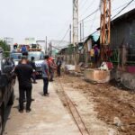 FOTO 22 April_Penertiban Pedagang Kaki Lima (PKL) yang selama ini menempati badan jalan di kawasan Pasar Parung, Kabupaten Bogor. jabarprov.go.id